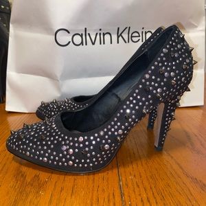 Rock & republic studded and spiked heels